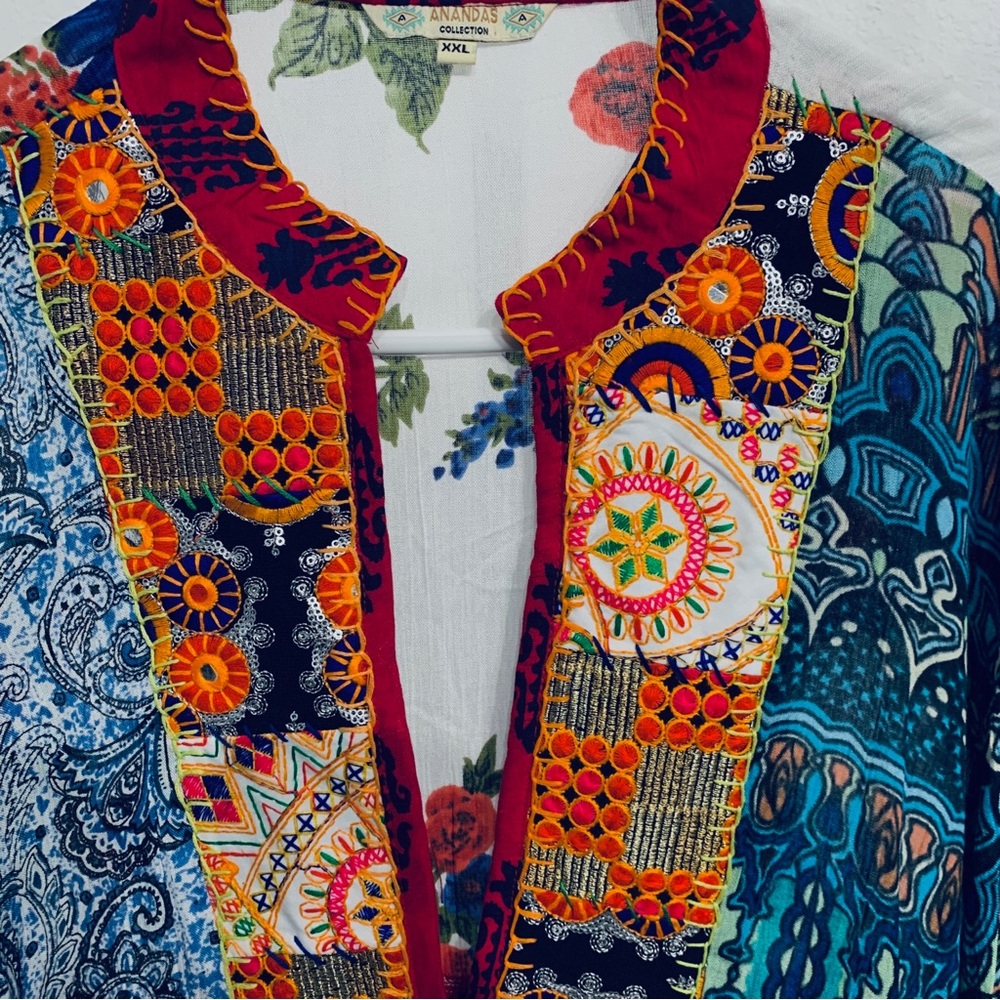 ANADAS Patchwork Dress - image 10